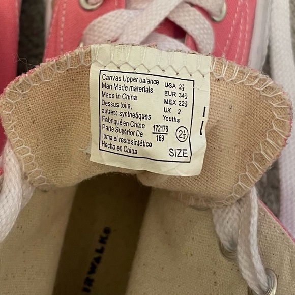 YOUTH GIRLS AIRWALK SHOES - SIZE 2.5 - Picture 3 of 3